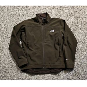 The North Face Jacket Nwot Full Zip Athletic Womens L Brown Softshell Outdoors